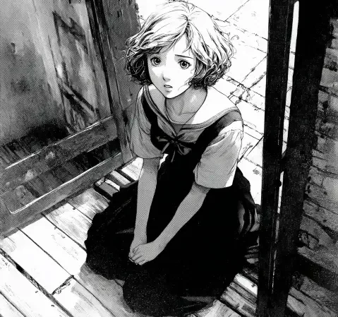 黄昏旅人同人插画作品